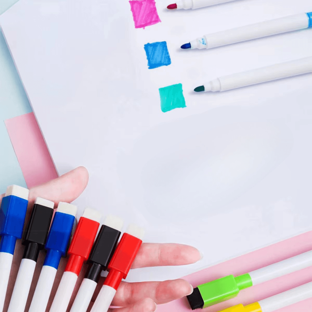 Zestaw 8 Kolorowych Pisaków