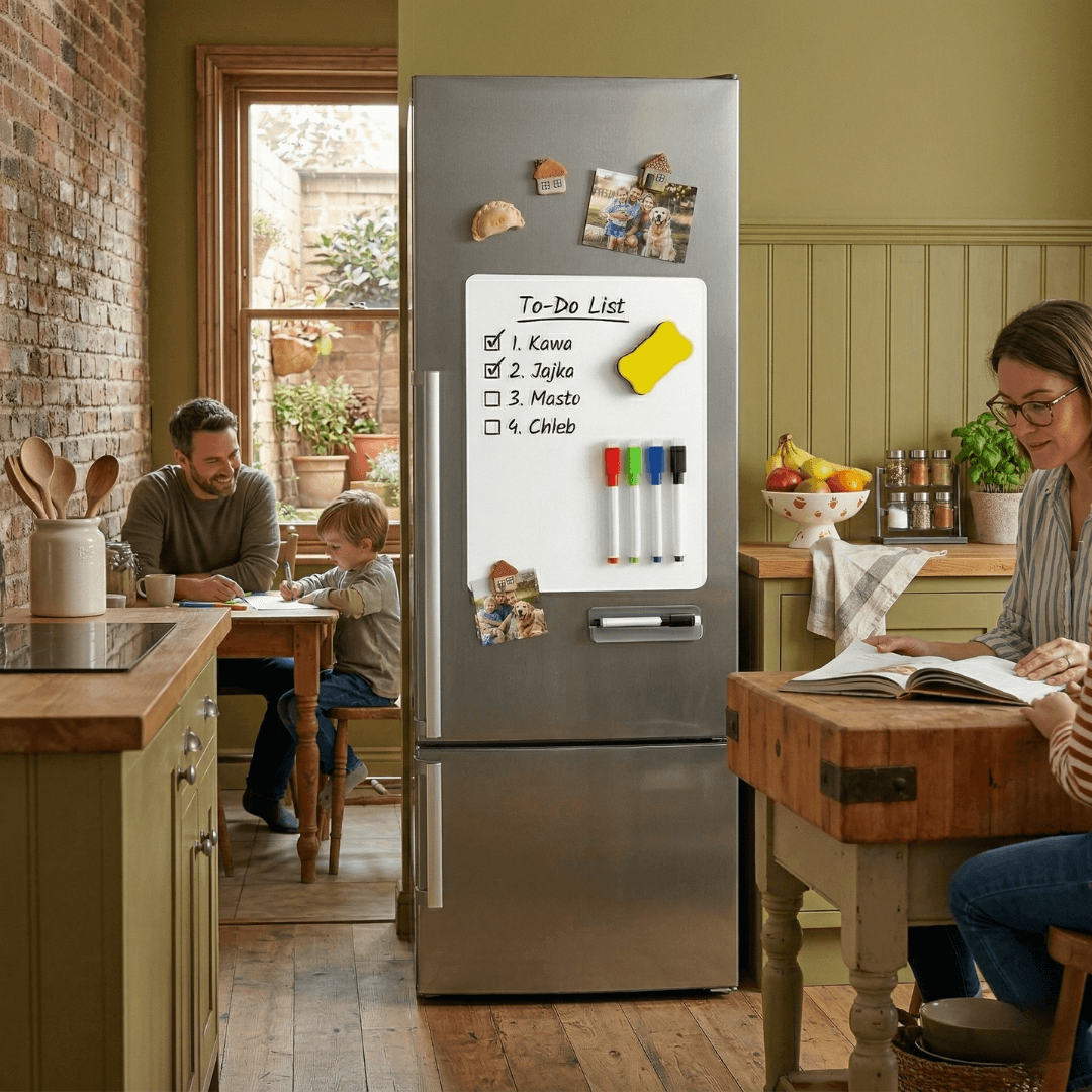 MagTab - Magnetyczna Tablica (gąbka + 4 flamastry gratis)