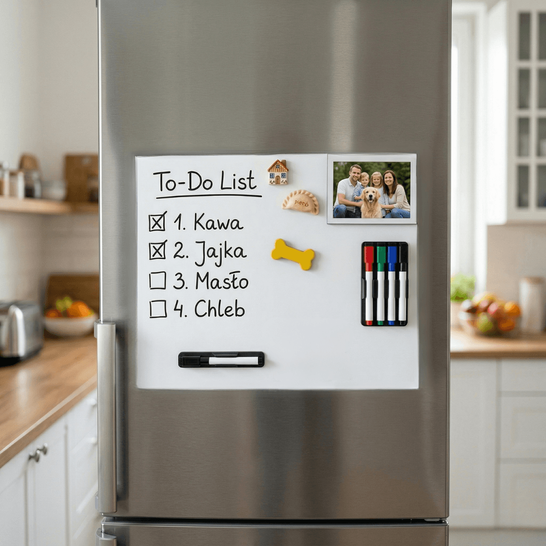 MagTab - Magnetyczna Tablica (gąbka + 4 flamastry gratis)